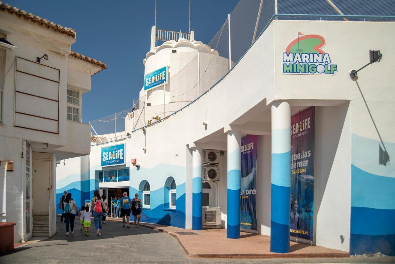 Benal Beach, Luxury Sea & Mountain View Beachside 1 Bedroom Apartment Benalmádena Εξωτερικό φωτογραφία